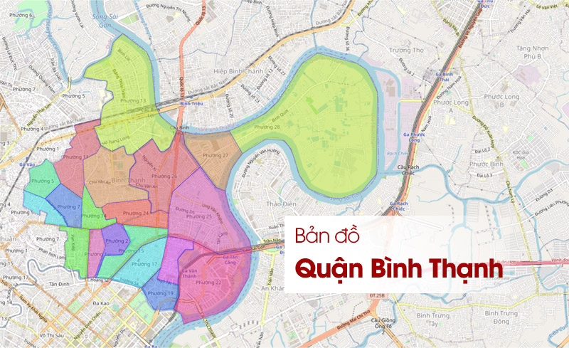 Bản đồ Bình Thạnh - Định vị & Điều hướng - TPHCM