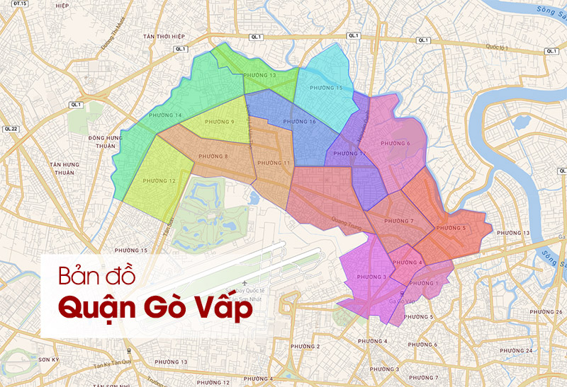 Bản đồ Gò Vấp - Định vị Địa lý - Hướng dẫn