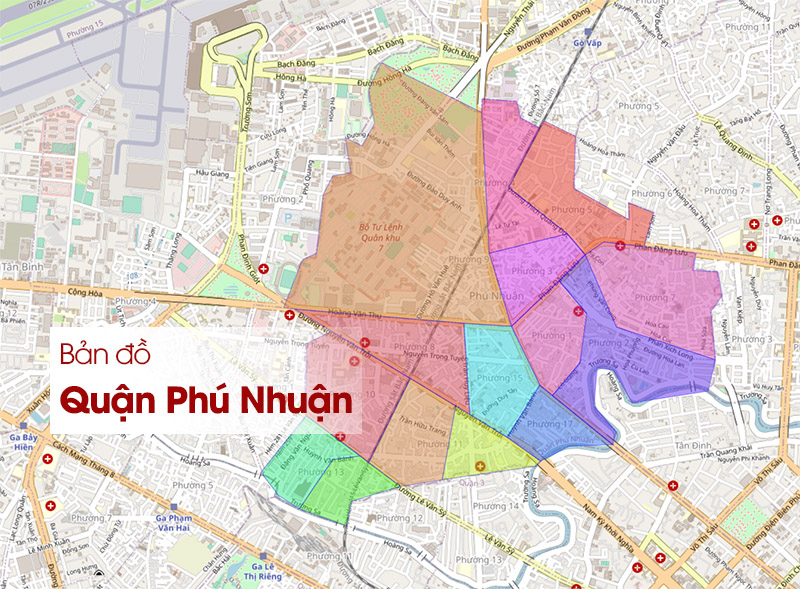 Bản đồ Phú Nhuận - Định vị & Điều hướng - TPHCM