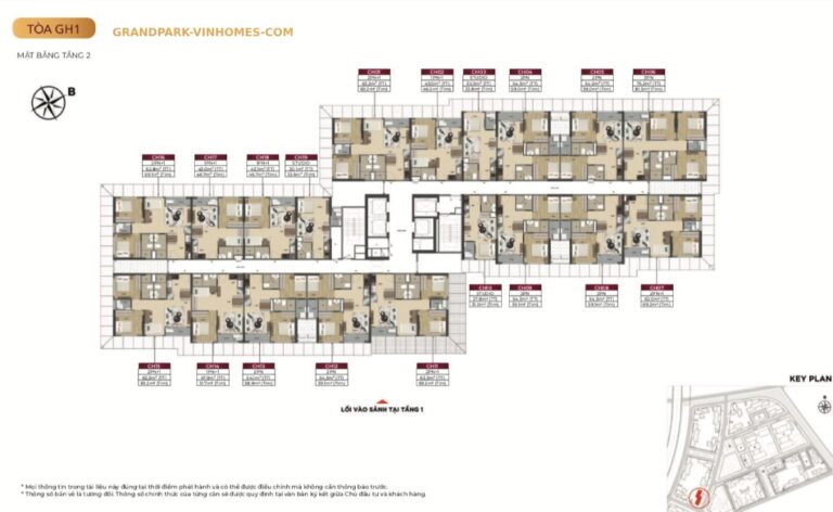 Căn hộ GH1 Glory Heights: Thiết kế tối ưu, sống tiện nghi tại Vinhomes Grand Park