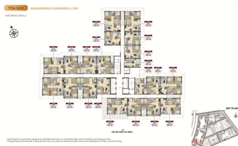 Căn hộ GH2 Glory Heights: Thiết kế tối ưu, sống tiện nghi