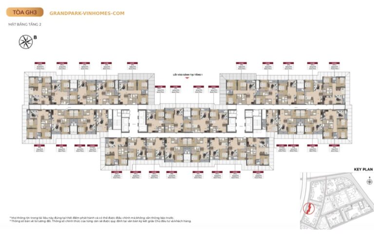 Căn hộ GH3 Glory Heights: Thiết kế tối ưu, sống tiện nghi