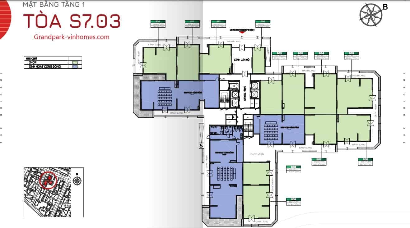 Căn hộ S702 Vinhomes Grand Park: Thiết kế thông minh, tối ưu không gian sống