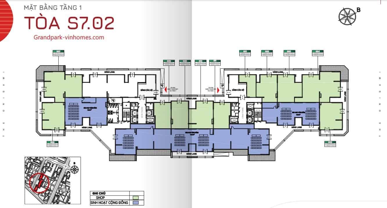 Căn hộ S702 Vinhomes Grand Park: Thiết kế tối ưu, sống tiện nghi