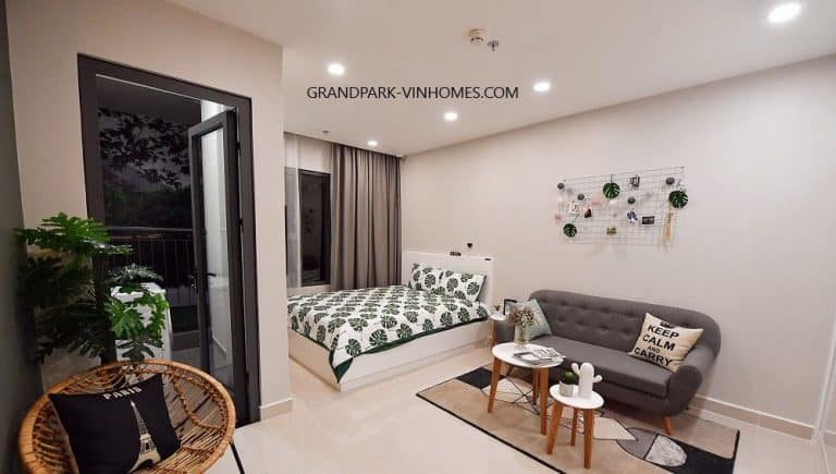 Căn hộ Studio Vinhomes Grand Park: Không gian sống tối ưu, tiện ích vượt trội
