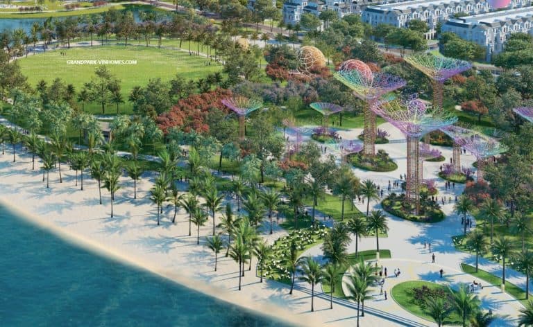 Công Viên Ánh Sáng Vinhomes Grand Park: Không Gian Sống Đáng Giá Tại TP.HCM