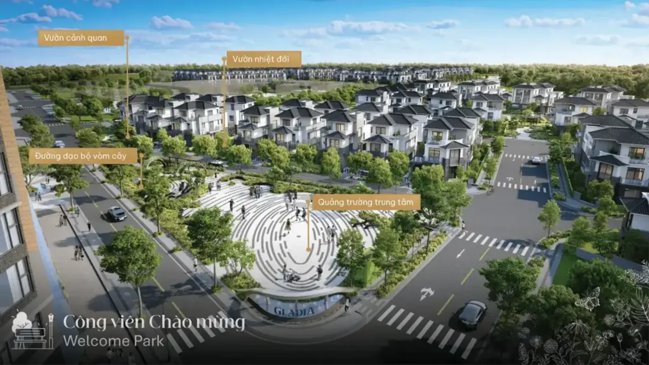 Sống xanh và bền vững cùng 7 tiện ích thiên nhiên tại Gladia The Waters