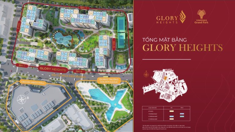 Glory Heights: Căn hộ tiện nghi, sống thoải mái tại trung tâm