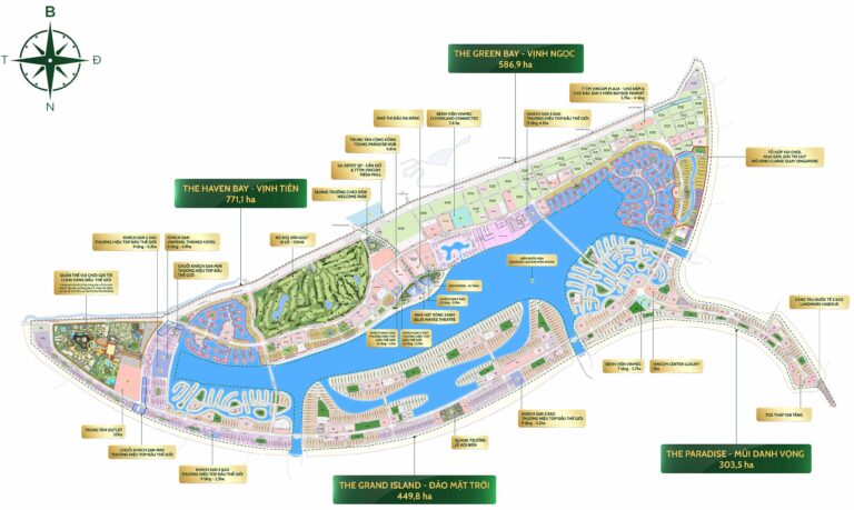 Thông tin chi tiết về Phân khu A tại đô thị Cần Giờ