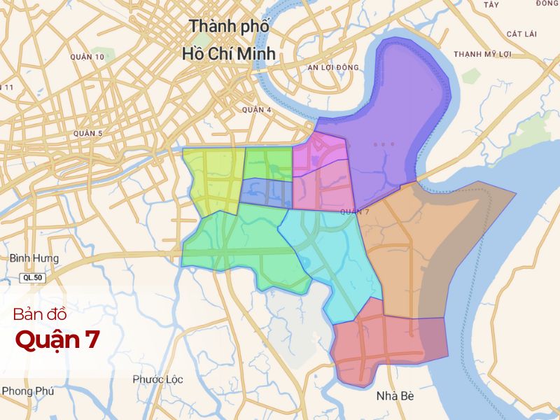 Quận 7, TP.HCM: Tổng quan vị trí, phân khu và tiềm năng phát triển