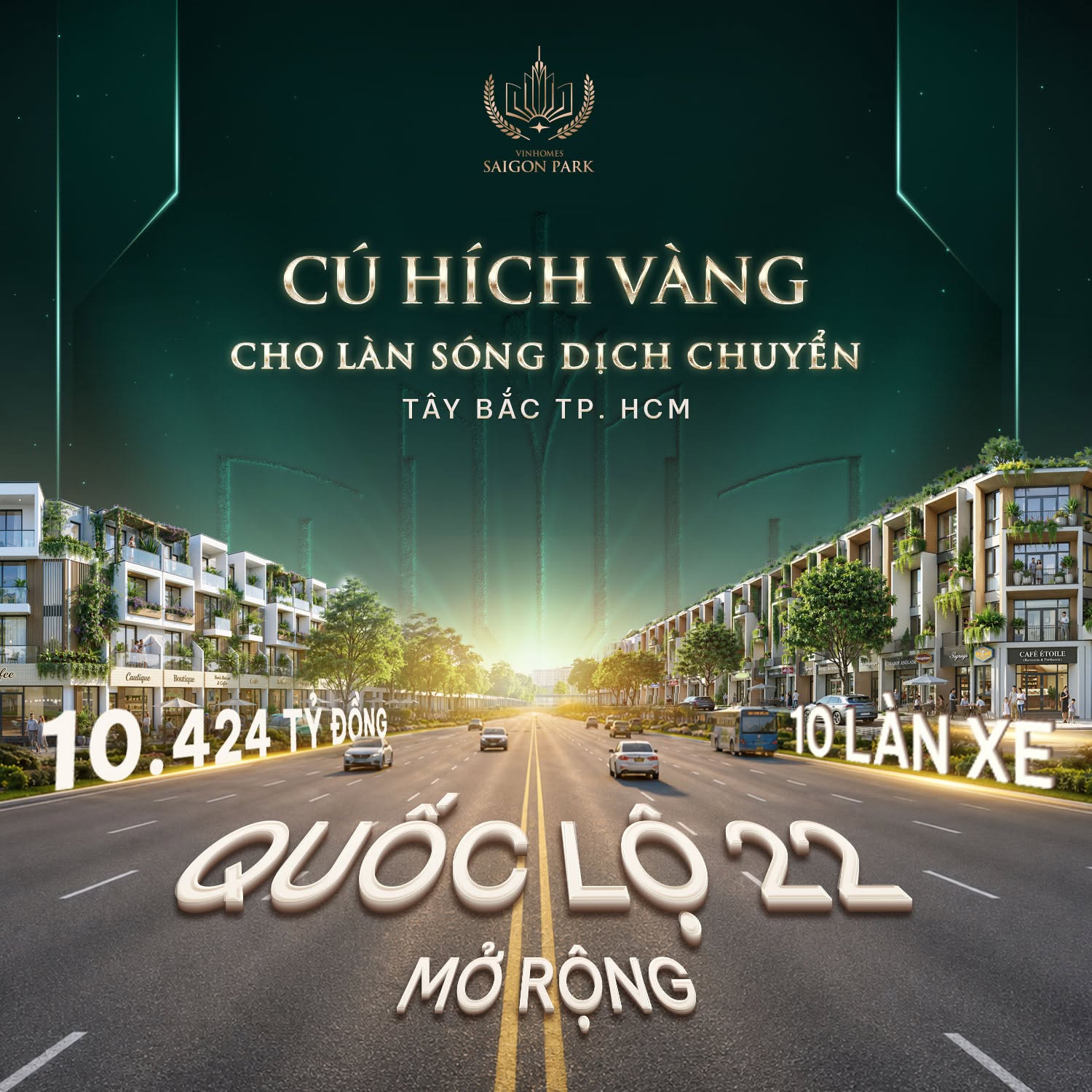 Quốc Lộ 22 mở rộng: Cơ hội cho nhà đất Tây Bắc TP.HCM