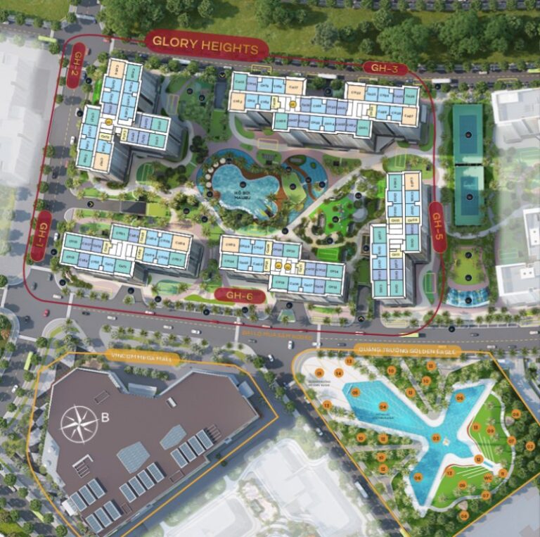Shophouse Glory Heights: Không Gian Kinh Doanh & Sống Đẳng Cấp