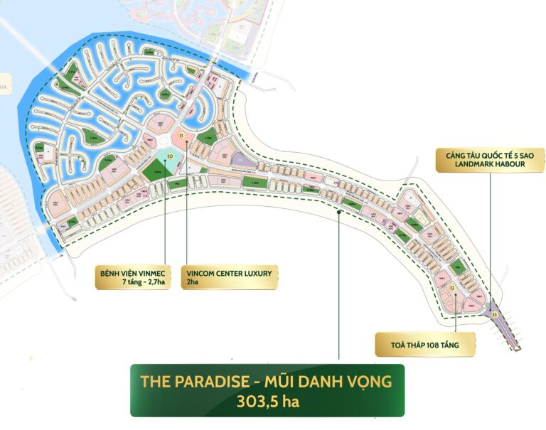 Khám phá khu nhà ở The Paradise Cần Giờ tại Mũi Danh Vọng