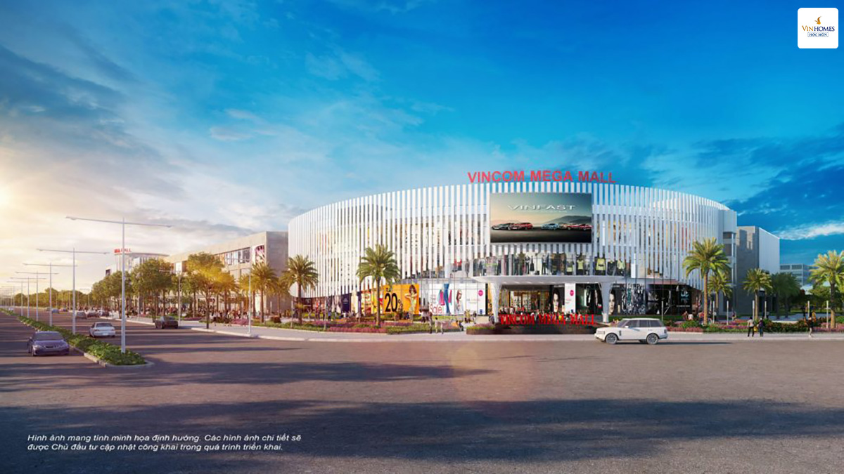 Vincom Mega Mall Vinhomes Hóc Môn: Tiện ích sống & Cơ hội đầu tư hấp dẫn