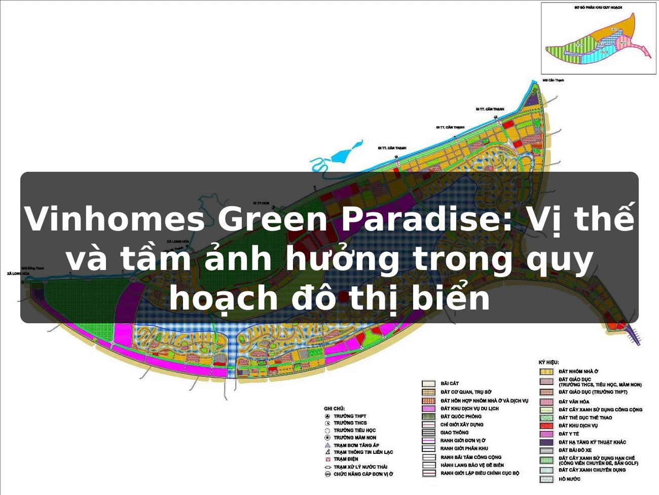 Vinhomes Green Paradise: Vị thế và tầm ảnh hưởng trong quy hoạch đô thị biển