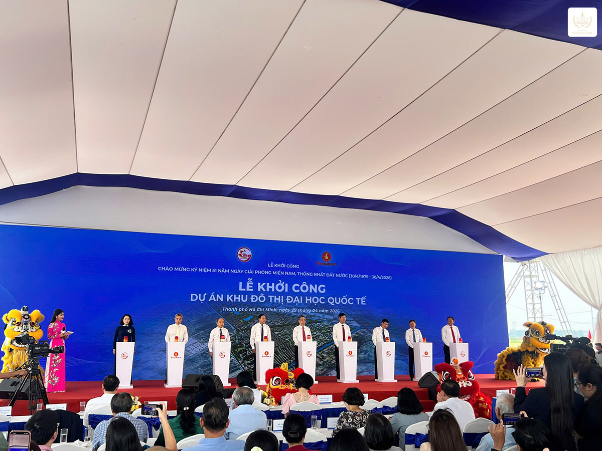 Vinhomes Hóc Môn Khởi Công: Cơ Hội Mới Cho BĐS Khu Tây TP.HCM