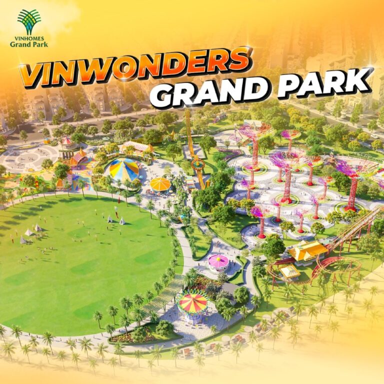VinWonders Grand Park: Cuộc Sống Đáng Sống, Tiện Nghi Hiện Đại