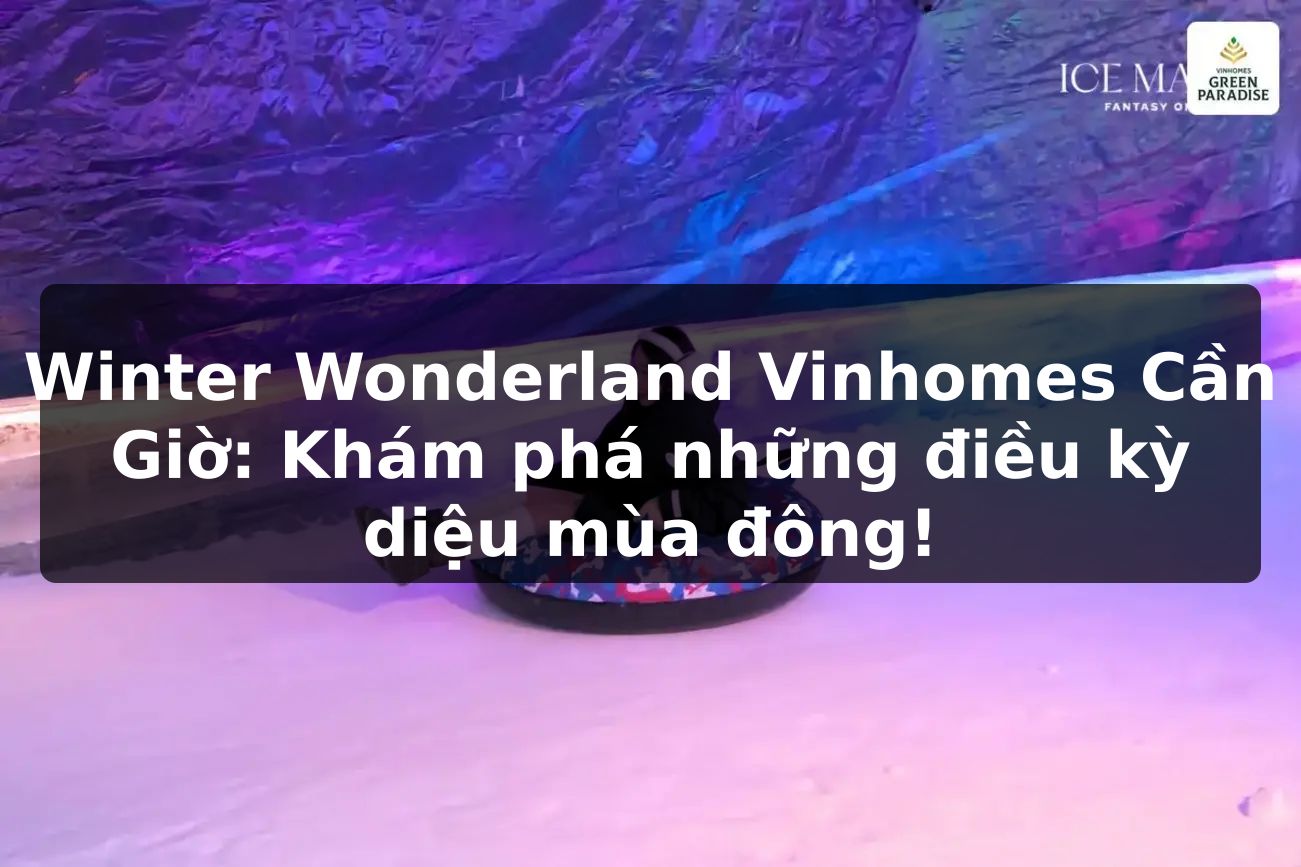 Winter Wonderland Vinhomes Cần Giờ: Khám phá những điều kỳ diệu mùa đông!