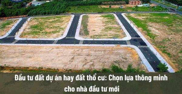 Đầu tư đất dự án hay đất thổ cư: Lựa chọn tối ưu cho người mới bắt đầu